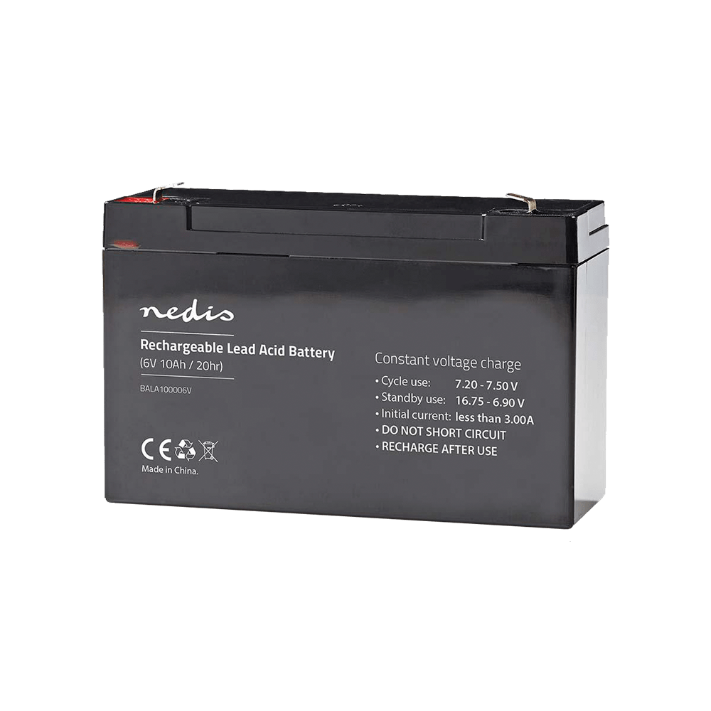 Burrel Blybatteri 6v 10Ah