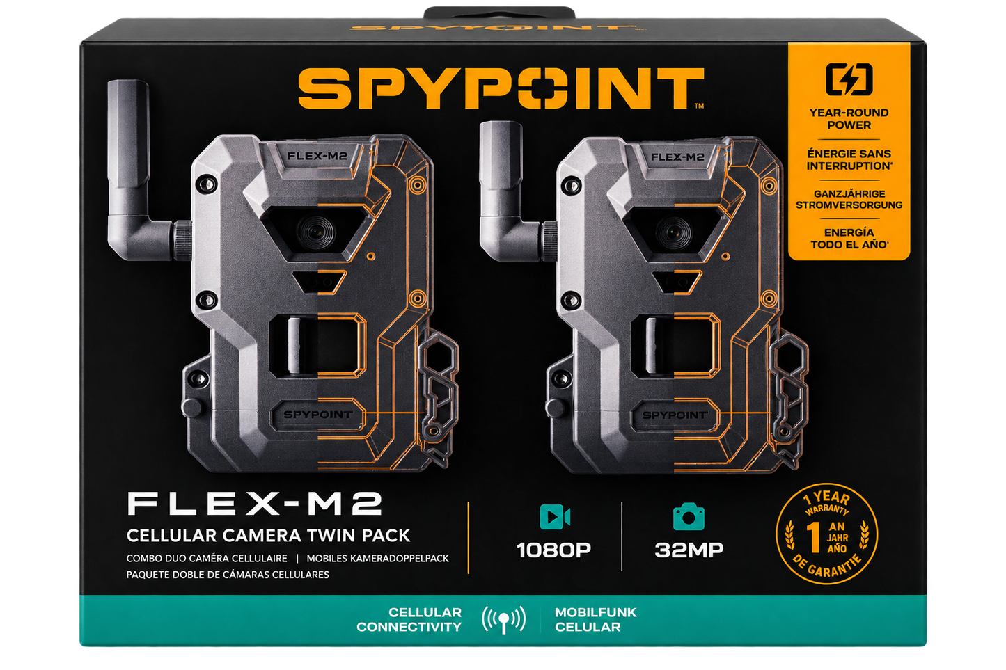 SPYPOINT FLEX-M2 TWIN-PACK